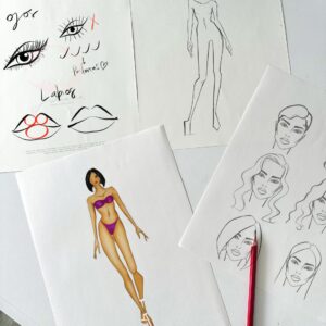 Método JFA ilustración de moda profesional